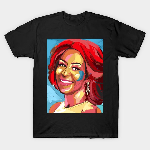 Michele Obama T-Shirt by mailsoncello